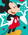 AY!Max Handtücher Mickey Mouse Duschtuch Strandtuch Badetuch 70 x 140 cm