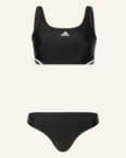 Adidas Bustier-Bikini 3s Sporty schwarz