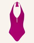 Maryan Mehlhorn Neckholder-Badeanzug Honesty violett