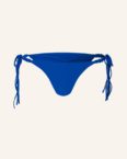 Pilyq Brazilian-Bikini-Hose Mila Tie Teeny blau