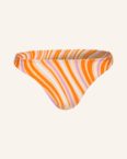 Seafolly Brazilian-Bikini-Hose Mod Squad Zum Wenden orange