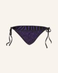 Versace Triangel-Bikini-Hose Zum Wenden violett