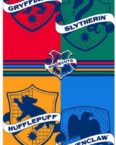 empireposter Handtuch Harry Potter - Wappen - Mikrofaser Handtuch 70x140 cm - Strandtuch
