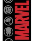 empireposter Handtuch Marvel - Logo - Baumwoll Handtuch - 70x140 cm - Strandtuch Badetuch
