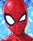 empireposter Handtuch Spiderman - Face - Mikrofaser-Handtuch 70x140 cm - Strandtuch