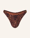 Beachlife High-Waist-Bikini-Hose Leopard Lover braun
