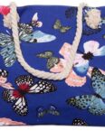 CAPRIUM Strandtasche mit Schmetterling Muster Shopper Art.-Nr.: 0009000