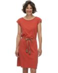 Ragwear Sommerkleid Damen Manndy Dress Organic Terracotta, Gr. S