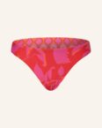 Seafolly Panty-Bikini-Hose Birds Of Paradise Zum Wenden pink