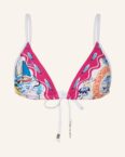 Seafolly Triangel-Bikini-Top Wish You Were Here pink