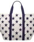 fiolini XL-Strandtasche Stars - extragroße maritime XXL Badetasche für Familien