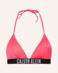 Calvin Klein Triangel-Bikini-Top rot