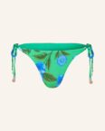Seafolly Triangel-Bikini-Hose Garden Party gruen