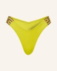 Versace Brazilian-Bikini-Hose gelb