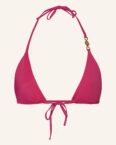 Versace Triangel-Bikini-Top pink