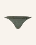 Calvin Klein Triangel-Bikini-Hose Ck Micro Belt gruen