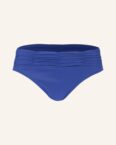 Maryan Mehlhorn Basic-Bikini-Hose Solids Mit Uv-Schutz blau