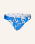 Seafolly Panty-Bikini-Hose Ahoy Zum Wenden blau