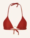 BANANA MOON COUTURE Triangel-Bikini-Top mit Glitzergarn