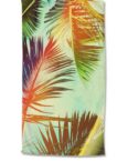 GMD Living Strandtuch PALMS, Motiv: Palmen auf der Vorderseite und weiße Rückseite