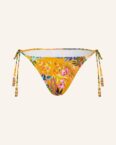 Watercult Triangel-Bikini-Hose Sunset Florals orange