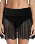 AFAZ New Trading UG Shorts Sexy Damen-Bikinihose mit hoher Taille und Gazerock