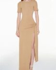 AFAZ New Trading UG Sommerkleid Damen Kleid Lässig Sommerkleid Blumendruck Hohe Taille Kleider