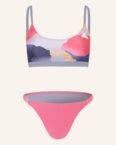 Adidas Bustier-Bikini Ce Camo pink