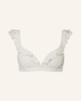 BEACHLIFE Bügel-Bikini-Top WHITE EMBROIDERY