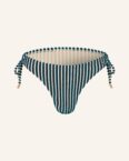 Beachlife Triangel-Bikini-Hose Knitted Stripe beige