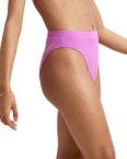 FLU3NTE Bikinihose mit hoher Taille Violett