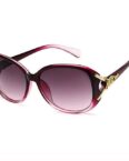 Fivejoy Sonnenbrille Damen-Sonnenbrille mit großem Rahmen und Farbverlauf, UV-Schutz (1-St)