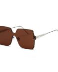 Fivejoy Sonnenbrille Randlose einteilige Sonnenbrille, UV-Schutz-Sonnenbrille für Damen (1-St)