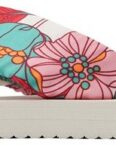 Flip Flop flip*tube flower Zehentrenner, Sommerschuh, Schlappen, Poolsildes mit schönem Blumenprint