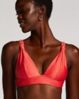 Hunkemöller Triangel-Bikini-Top Luxe Rot