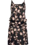 LASCANA Strandkleid mit floralem Alloverdruck, kurzes Sommerkleid, Minikleid