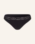 Maryan Mehlhorn Basic-Bikini-Hose Ouverture Mit Schmucksteinen schwarz