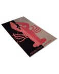 Vossen Strandtuch Strandtuch 100 x 180 cm Absolutely Lobster, Velours (Stück, 1-St), hohe Markenqualität