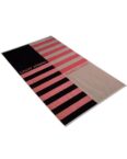 Vossen Strandtuch Strandtuch 100 x 180 cm Crazy Stripes, Velours (Stück, 1-St), hohe Markenqualität