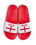 Youth Designz England Unisex Badelatschen Flip Flops Badeschuh mit lustigen Logo für Damen und Herren