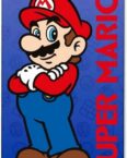 empireposter Handtuch Super Mario - Mario - Mikrofaser Handtuch Strandtuch - 70x140 cm