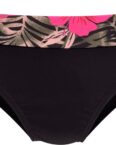 Bikini-Hose in schwarz-pink-bedruckt von LASCANA