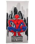 MARVEL Strandtuch Marvel Spiderman Mikrofaser Badetuch Duschtuch XL 70x140 cm