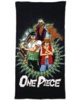 One Piece Anime Strandtuch One Piece Monkey D Ruffy and Crew Badetuch XL 70x140 Baumwolle