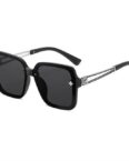 RefinedFlare Sonnenbrille Quadratische Retro-Sonnenbrille für Damen mit großem Rahmen (1-St)