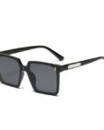 Rnemitery Sonnenbrille Klassisch Damen UV400 Schutz Vintage Sonnenbrille mit großem Rahmen
