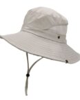 Rnemitery Sonnenhut Sonnenhüte Unisex UV-Schutz Breite Krempe Sommerhut Faltbar Safari Hut