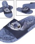 Sarcia.eu Stitch Disney Damen-Flip-Flops aus Gummi, blau 37 EU / 4 UK Badeschuh