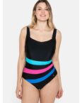 Sheego Badeanzug "Große Größen", mit breiten, verstellbaren Träger