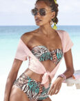 Venice Beach Highwaist-Bikini-Hose "Maia", mit trendigem Druck